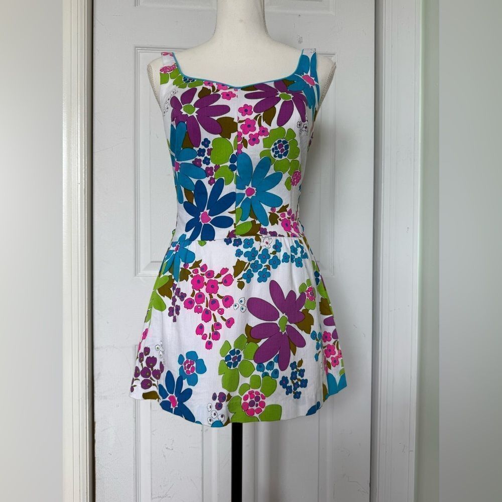 1960s Excellent Condition Peter Pan Sunblazer’s Swimsuit/Dress